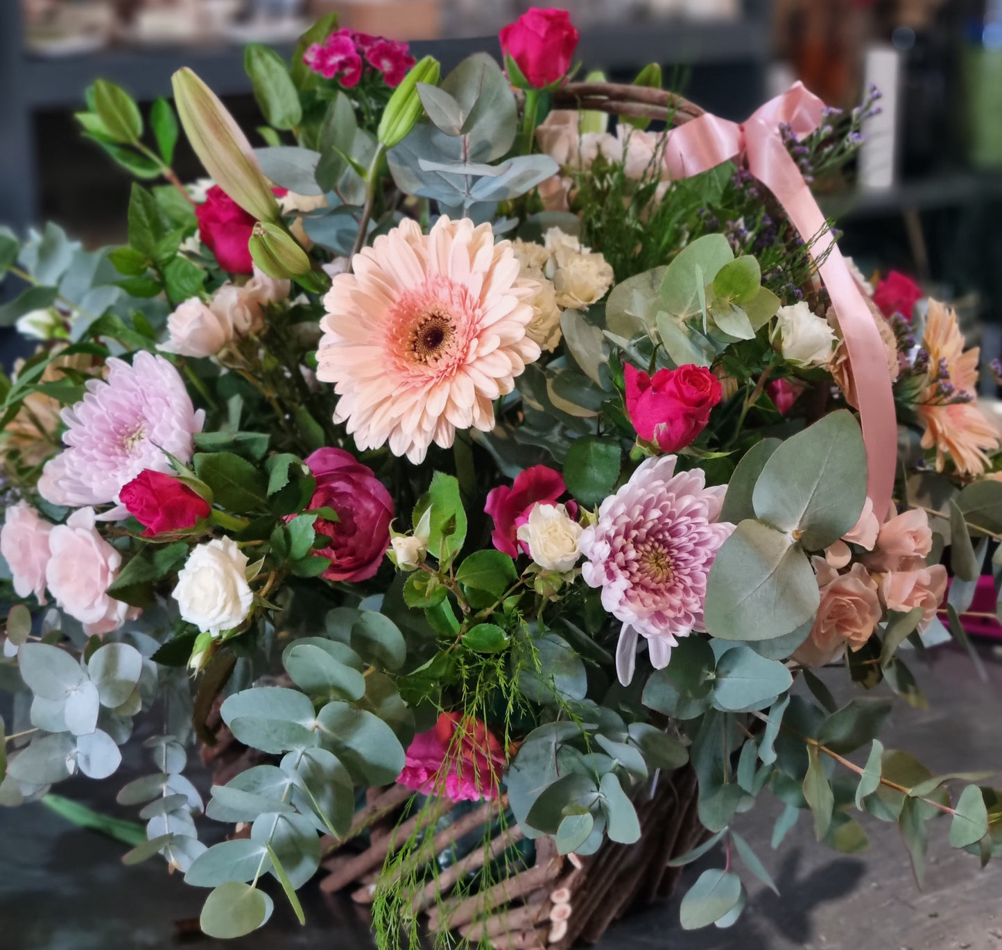 Spring Basket Arrangement