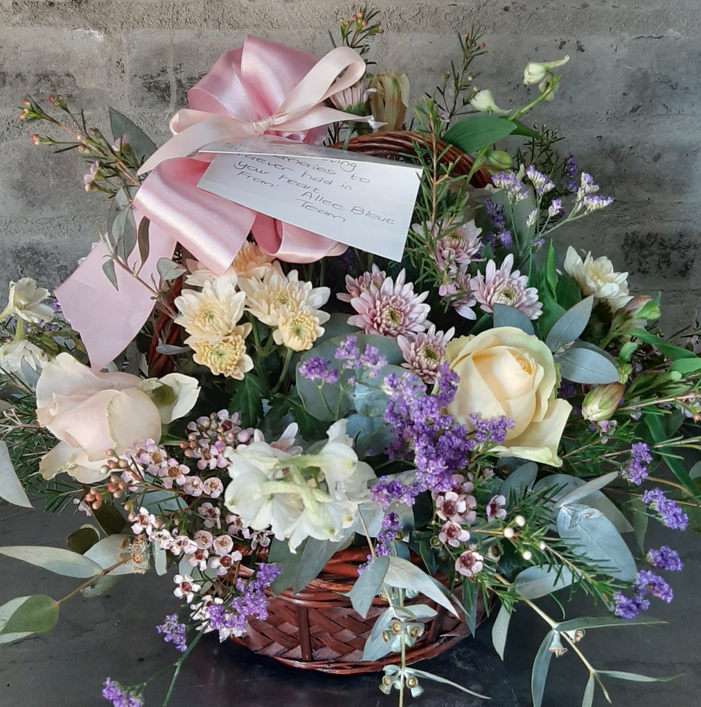 Spring Basket Arrangement