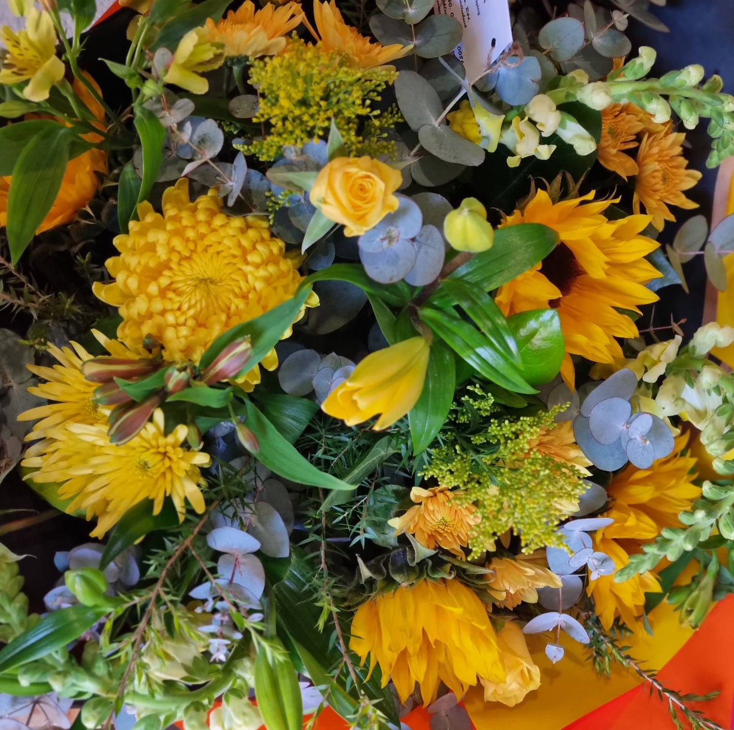 Yellow Sunrise Bouquet