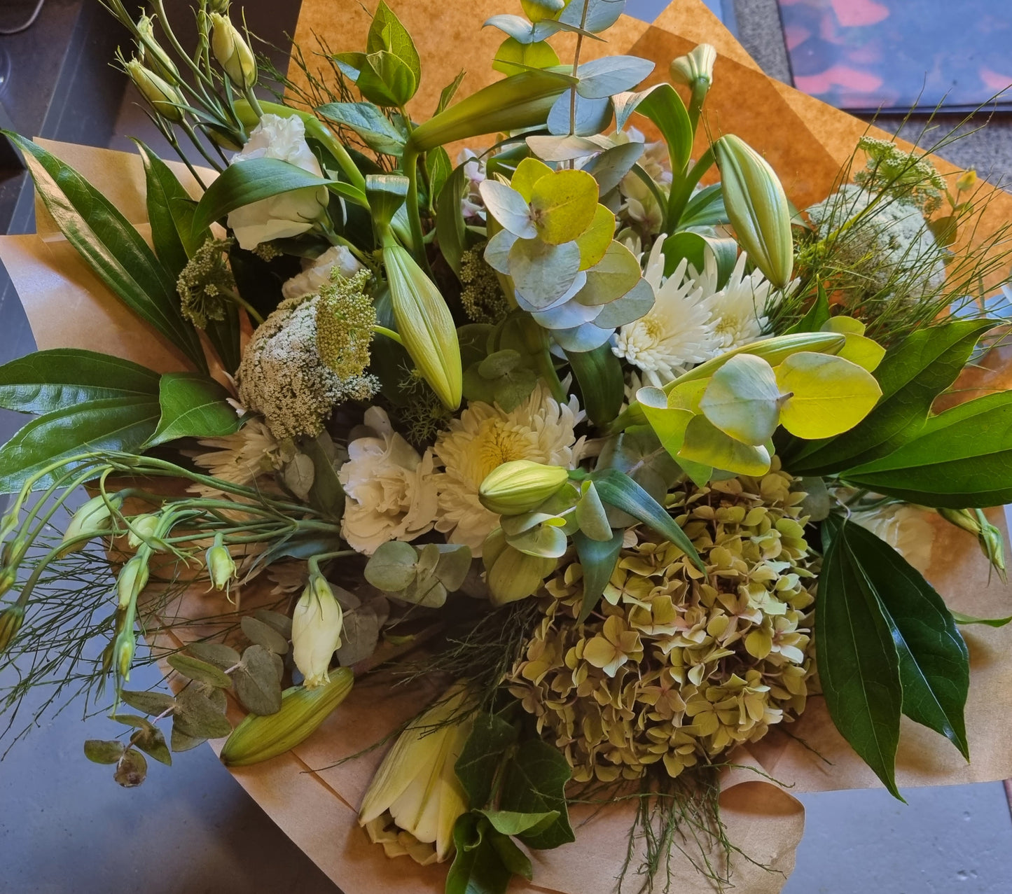 White Flower Bouquet