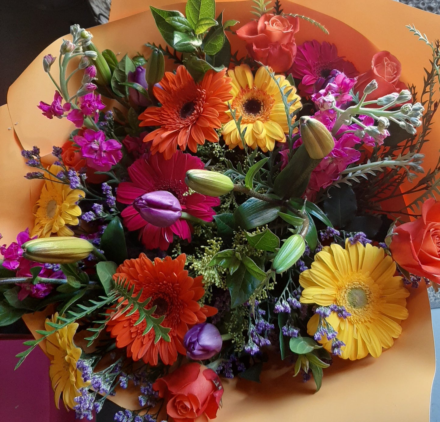 Colorful Mixed Sympathy Bunches