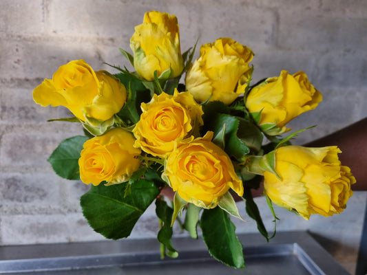 Yellow Rose Bouquet